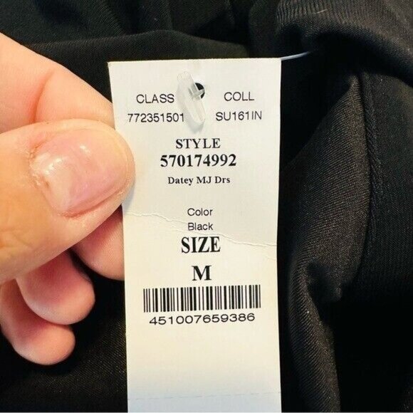 WHBM Datey MJ GrecianRuched Blouson Dress NWT Size Medium - Picture 13 of 16